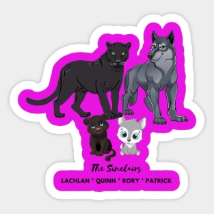 The Sinclairs Sticker